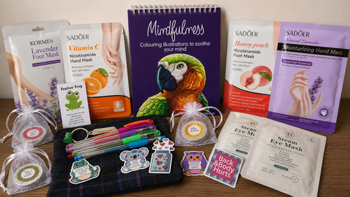 Adult Colouring & Pamper Gift Bag | Relaxing Self-Care Gift